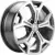 Диски  Khomen KHW 1710 6.5x17 5*108 ET33 DIA60.1 Gray-FP Литой купить 