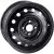 Диски  Trebl 8135T 6x15 4*100 ET45 DIA56.1 Black Штампованный купить 