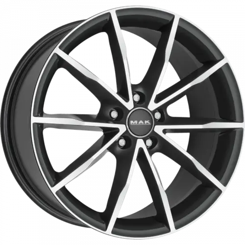 Диски  MAK Ringe 8x18 5*112 ET50 DIA57.1 Ice Black Литой купить 