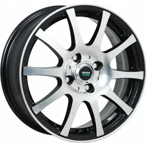 Диски  Megami MGM-2 5.5x14 4*100 ET40 DIA54.1 BKF Литой купить 
