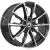 Диски  K&K Меренге 7.5x17 5*114.3 ET35 DIA67.1 Алмаз черный Литой купить 