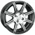 Диски  LS 571 7x16 4*100 ET40 DIA73.1 BKF Литой купить 