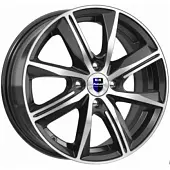 Диски K&K Арнар 7x16 5*105 ET38 DIA56.6 Алмаз черный Литой