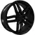 Диски  Khomen KHW 1911 7x19 5*114.3 ET45 DIA60.1 Black Литой купить 