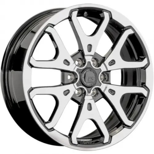 LS Forged FG20 7.5x18 6*114.3 ET46 DIA67.1 BK Кованый
