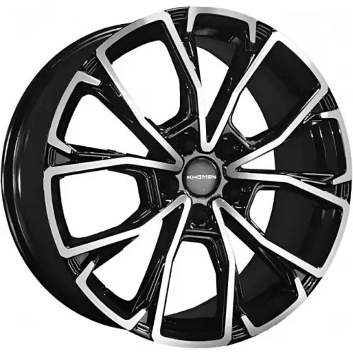 Диски  Khomen KHW 1907 7.5x19 5*114.3 ET40 DIA60.1 BKF Литой купить 