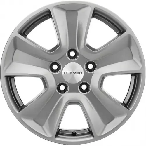 Диски  Khomen KHW 1601 6.5x16 5*114.3 ET50 DIA67.1 G-Silver Литой купить 
