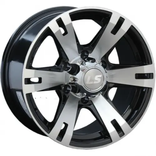 Диски  LS 182 8x17 6*139.7 ET38 DIA100.1 BKF Литой купить 