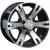 Диски  LS 182 8x17 6*139.7 ET38 DIA100.1 BKF Литой купить 