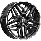 Диски K&K Колумб 7x19 5*112 ET34 DIA66.6 Алмаз черный Литой