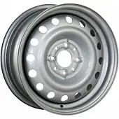 Диски Trebl 53E40M 5.5x14 4*114.3 ET40 DIA66.1 Silver Штампованный