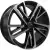 Диски  Khomen KHW 1815 8x18 5*108 ET41 DIA65.1 Black-FP Литой купить 