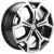 Диски  Khomen KHW 1710 6.5x17 5*108 ET33 DIA60.1 Black-FP Литой купить 