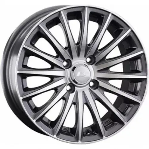 LS 804 6x14 5*100 ET35 DIA57.1 BKF Литой