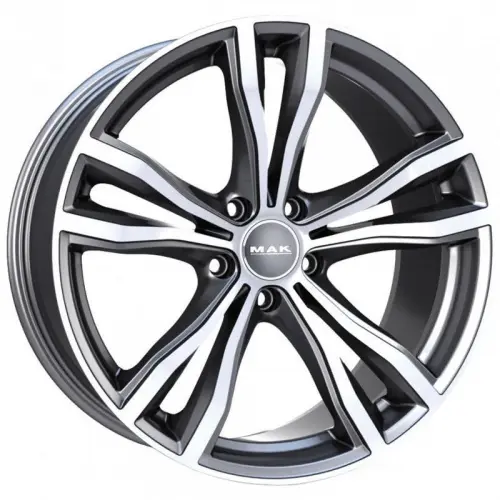 Диски  MAK X-Mode 10x20 5*120 ET40 DIA74.1 Gunmetal Mirror Face Литой купить 