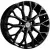 Диски  Khomen KHW 1718 7x17 5*114.3 ET47 DIA66.1 Black Литой купить 