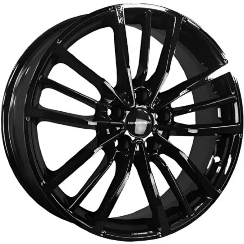 Диски  Khomen KHW 1812 7x18 5*114.3 ET38 DIA67.1 Black Литой купить 