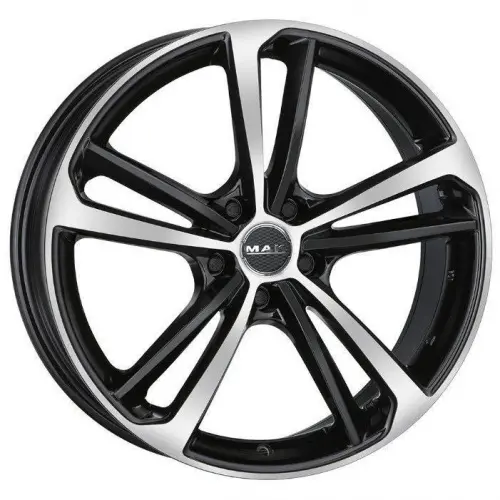 Диски  MAK Nurburg 8.5x21 5*112 ET43 DIA66.6 Black mirror Литой купить 