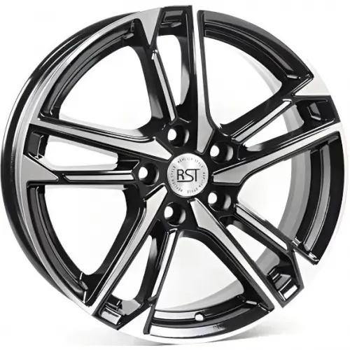Диски  RST R197 6.5x17 5*114.3 ET40 DIA64.1 BKFP Литой купить 