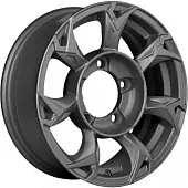 Диски Khomen KHW 1505 5.5x15 5*139.7 ET5 DIA98.5 Gray Литой