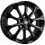 Khomen KHW 1605 6.5x16 5*114.3 ET45 DIA60.1 Black-FP Литой