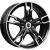 Диски  K&K Солар 7x17 5*108 ET43 DIA67.1 Алмаз черный Литой купить 
