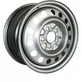 Диски Trebl 9053 6.5x16 5*120 ET62 DIA65.1 Silver Штампованный