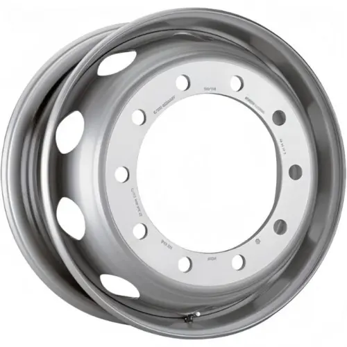 Диски  Lead LW220901 9x22.5 10*335 ET161 DIA281 Silver Штампованный купить 