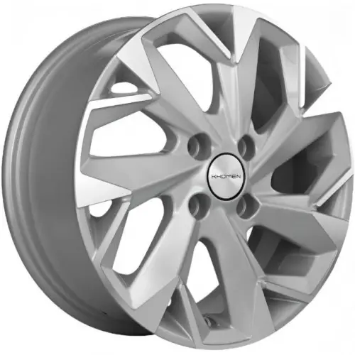 Диски  Khomen KHW 1402 5.5x14 4*98 ET35 DIA58.6 F-Silver-FP Литой купить 
