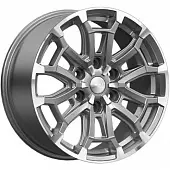 Диски Скад Авилис 8x18 6*120 ET42 DIA70.1 Алмаз графит Литой