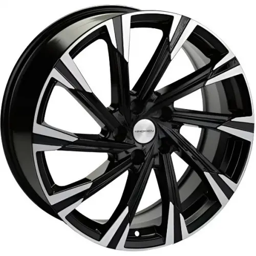 Диски  Khomen KHW 1901 7.5x19 5*114.3 ET40 DIA64.1 BKF Литой купить 