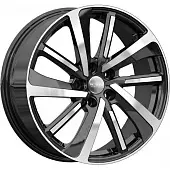 Диски K&K KC1111 7x18 5*105 ET38 DIA56.6 Алмаз черный Литой