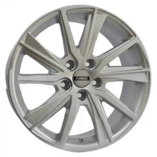 Диски  Neo 738 7.5x17 5*114.3 ET46 DIA60.1 Silver Литой купить 