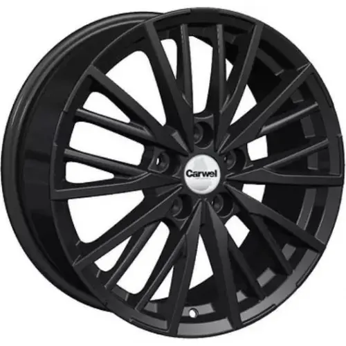 Диски  Carwel Агма 7x17 5*108 ET45 DIA60.1 BL Литой купить 