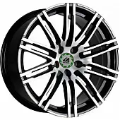 Диски Replica Top Driver PR13 9x18 5*112 ET26 DIA66.6 BKF Литой