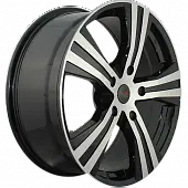 Диски Replica LA LX105 8.5x21 5*150 ET54 DIA110.1 BKF Литой