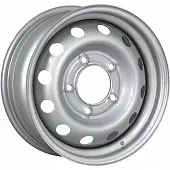 Диски Trebl 64G48L P 6x15 5*139.7 ET40 DIA98.6 Silver Штампованный