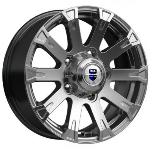 Диски  K&K Байкал 7x16 5*139.7 ET35 DIA98.5 Дарк платинум Литой купить 