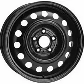 Диски Magnetto 16018 6x16 5*112 ET43 DIA57.1 Black Штампованный