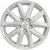 Диски  Khomen KHW 1706 7x17 5*114.3 ET39 DIA60.1 F-Silver Литой купить 