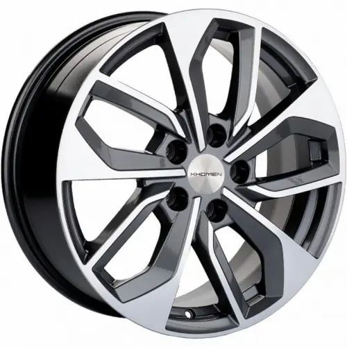 Диски  Khomen KHW 1703 7x17 5*114.3 ET45 DIA60.1 Gray-FP Литой купить 