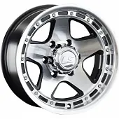 Диски LS 870 8x15 6*139.7 ET-10 DIA106.1 BKF Литой