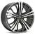 Диски  OZ Cortina 9.5x20 5*112 ET52 DIA79 Matt Dark Graphite Diamond Cut Литой купить 
