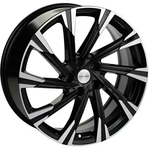 Диски  Khomen KHW 1901 7.5x19 5*114.3 ET39 DIA60.1 BKF Литой купить 
