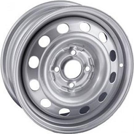 Диски Trebl 53C41G 5.5x14 4*108 ET41 DIA63.3 Silver Штампованный