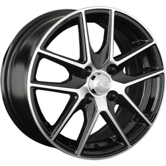 Диски LS 771 6x14 4*100 ET40 DIA73.1 BKF Литой