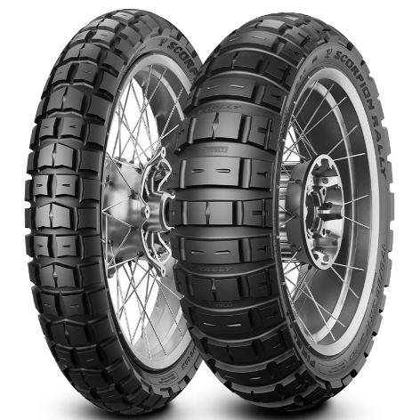 Мотошины Pirelli Scorpion Rally 150/70 R18 70R Задняя Эндуро