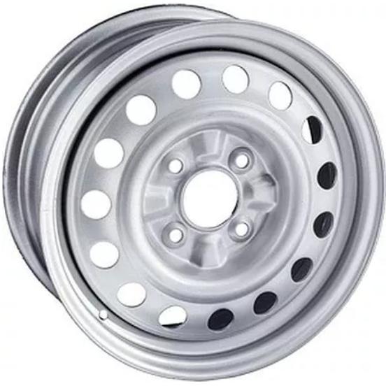 Диски Trebl 8114 P 6x15 4*100 ET48 DIA54.1 Silver Штампованный