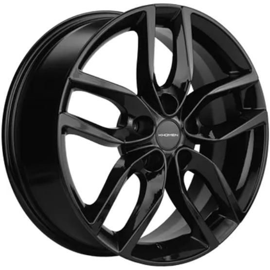 Диски Khomen KHW 1708 6.5x17 5*108 ET43 DIA65.1 Black Литой