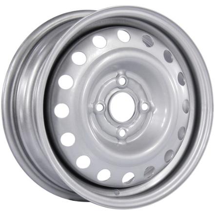 Диски Trebl 53A43C 5.5x14 4*100 ET43 DIA60.1 Silver Штампованный